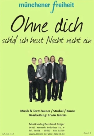 Ohne dich schlaf ich heut' Nacht nicht ein