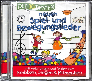 Die 30 besten neuen Spiel und Bewegungslieder