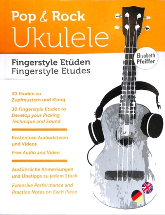 Pop + Rock Ukulele - Fingerstyle Et�den