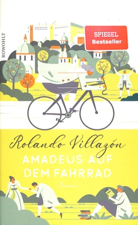 Amadeus auf dem Fahrrad