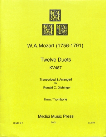 12 Duets KV 487