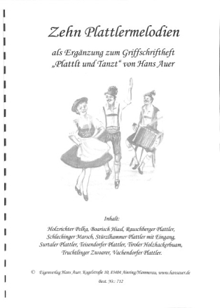 10 Plattlermelodien