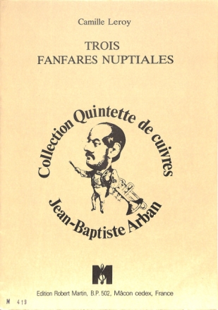 3 fanfares nuptiales