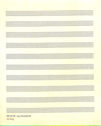 Notenpapier