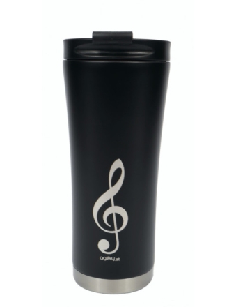 Kaffee-to-go Thermobecher: Violinschl�ssel