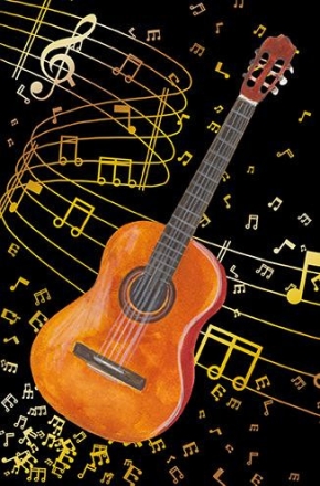 Doppelkarte Gitarre