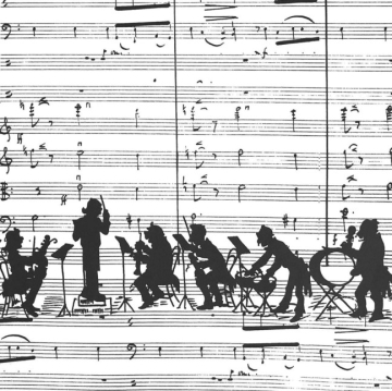 Servietten Orchester