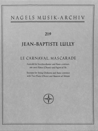 Le carnaval mascarade - Auswahl