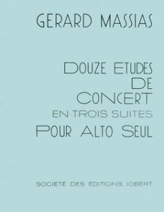 12 etudes de concert en 3 suites