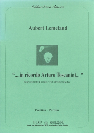 In ricordo Arturo Toscanini op 183b