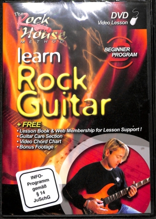 Learn Rock guitar - beginner programm