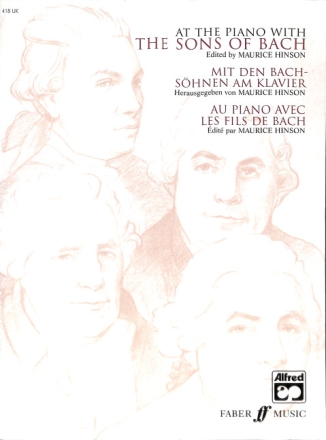 At the piano with the sons of Bach