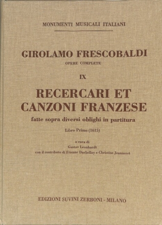 Recercari et canzoni francese
