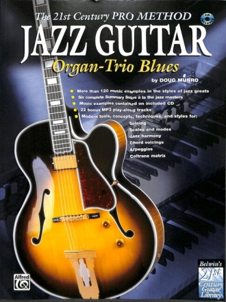Jazz guitar organ Trio Blues