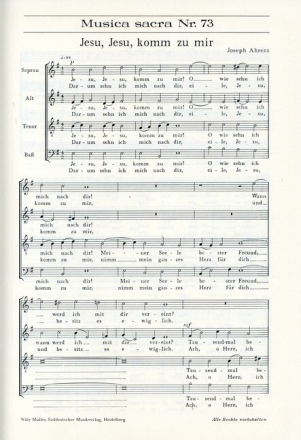 Jesu Jesu komm zu mir 73