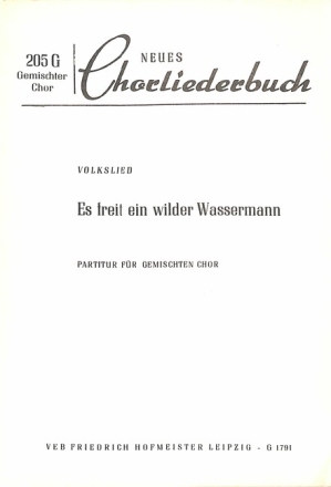 Es freit ein wilder Wassermann