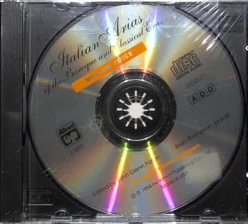 Italian arias of the baroque + classical eras