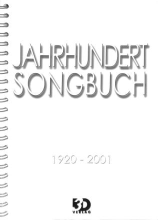Jahrhundert Songbuch 1920-2001