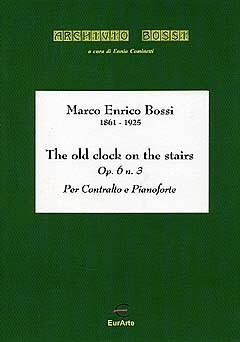 The old clock on the stairs op 6/3