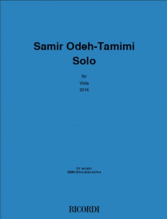 Solo f�r Viola 2016