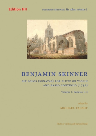 Six Solos (sonatas) for Flute or Violine and Basso Continuo 1 Band 1