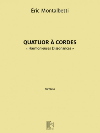 Quatuor a cordes - Harmonieuses Dissonances