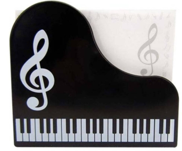 Memo Note Set Black Keyboard Design