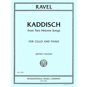 Kaddisch from Two Hebrew Songs
