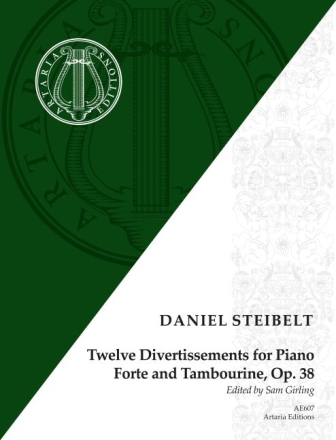 Twelve Divertissements for Piano Forte and Tambourine op. 38