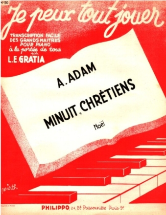 Minuit Chr�tiens - Cantique de No�l