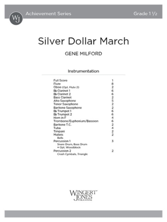 Silver Dollar March (Score)
