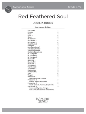 Red Feathered Soul (Score)