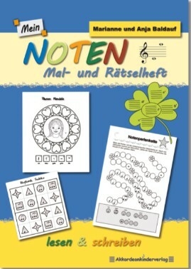 Mein Noten Mal- und R�tselheft