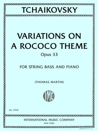 Variations on a Rococo Theme op. 33