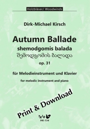 Autumn Ballade op. 31 op. 31