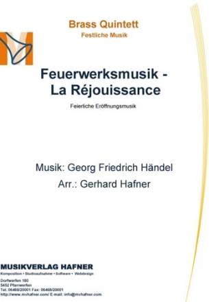 Feuerwerksmusik - La R�jouissance
