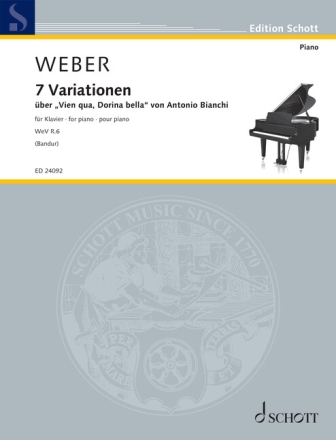 7 Variationen �ber �Vien qua, Dorina bella� von Antonio Bianchi op. 7