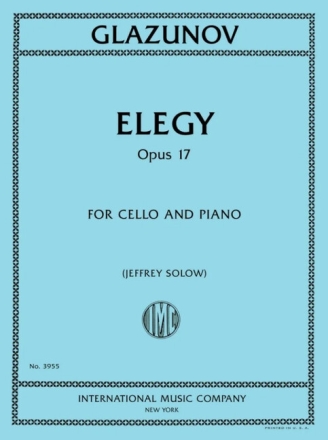 Elegy, Opus 17