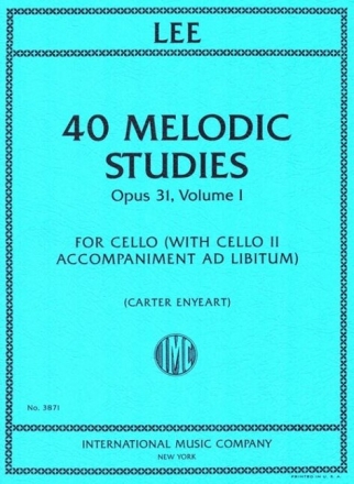 40 Melodic Studies Vol. 1 op. 31, Vol. 1 Band 1