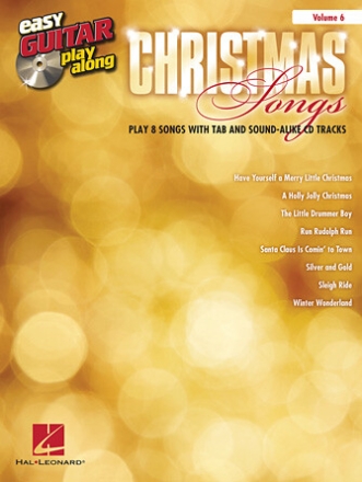 Christmas Songs Easy Guitar Play-Along 6