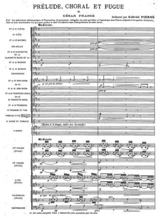 Pr�lude, Choral et Fugue