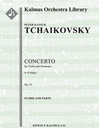 Concerto for Violin and Orchestra in D major Op. 35