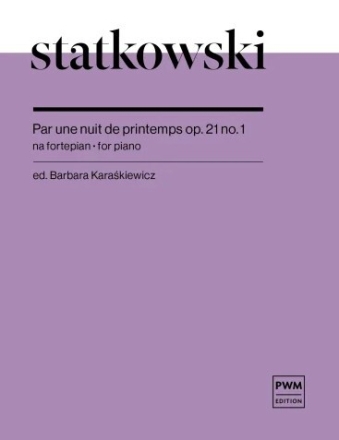 Par une nuit de printemps op. 21 No. 1