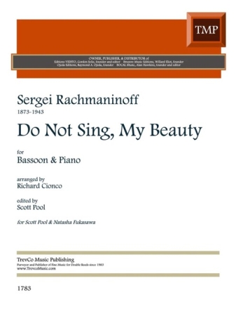 Do Not Sing, My Beauty