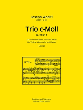 Trio c-Moll op. 23, 3
