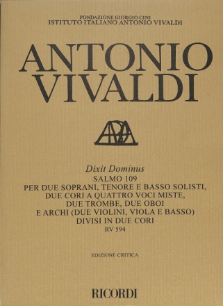 Dixit dominus Psalm 109 RV 594
