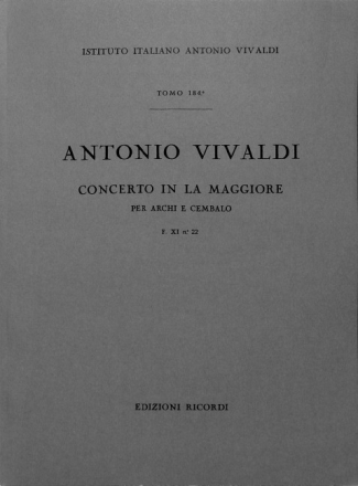 Concerto A-Dur F 11/22 T 184