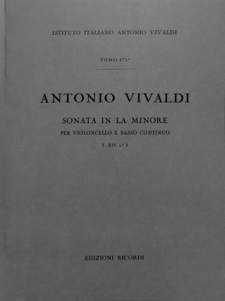 Sonate a-moll F 14/3 op 14/3 T 475