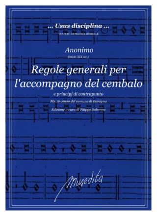 Regole generali per l�accompagno del cembalo