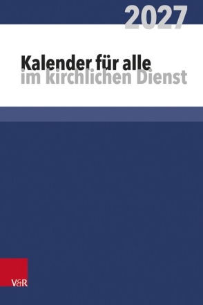 Kalender f�r alle im kirchlichen Dienst